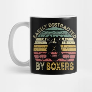 Easily Distracted By Boxers Mug